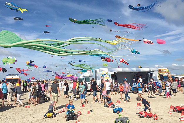 Das 13. Drachenfestival am Ordinger Strand wurde auf den 6. bis 8. September 2019 verschoben