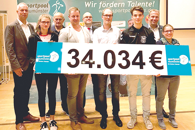 Mehr als 34.000 Euro für Mannschaften und Individualsportler