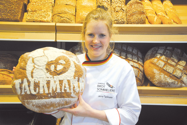 Janne Tackmann erste Brot-Sommelière in S-H